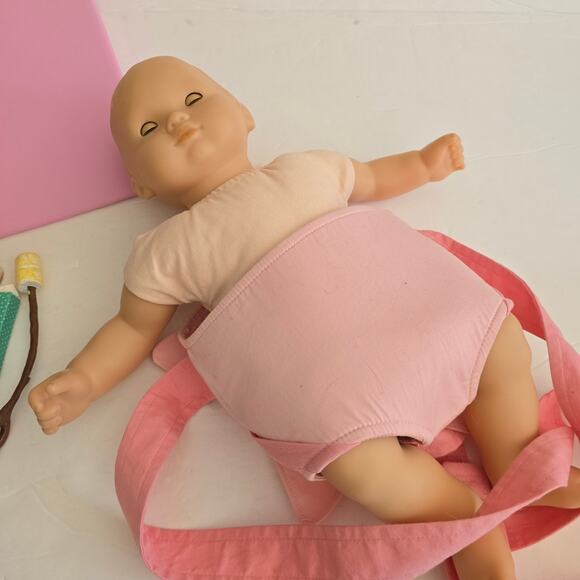 American Girl Bitty Baby Doll, Backpack and Accessories Lot Read - Picture 10 of 12